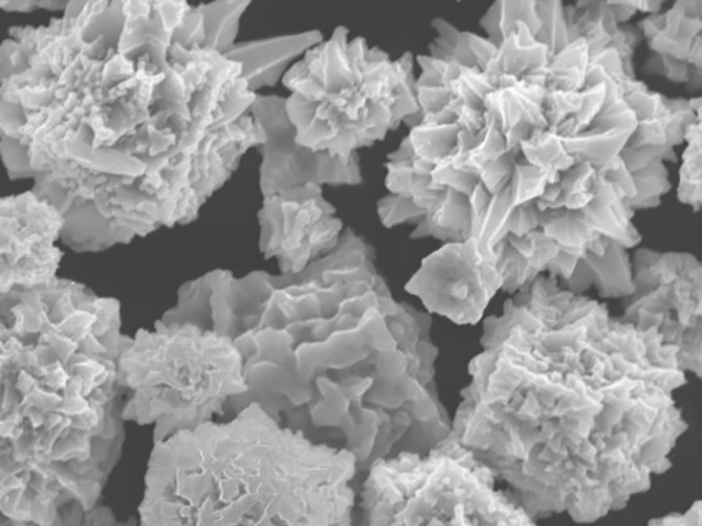 Magnified image of Grade AH50 Carbonyl Nickel powder